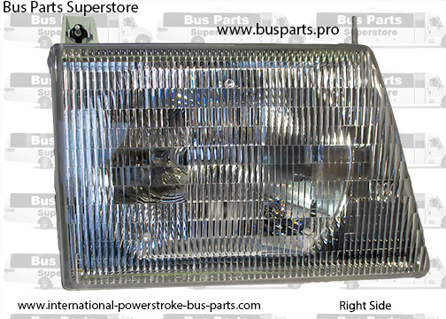 Ford Econoline E350 E450 Headlight  Right or Passenger side 1997-2007